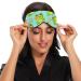 Haskirky Light Blocking Eye Mask - Breathable & Adjustable for Adults | Travel, Yoga, Meditation, Office Deep Sleep | Comfortable, Smooth Design | Goodies Frogs - Buy Online on GoSupps.com