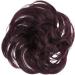 CAISHA by PRETTYSHOP Synthetic Hairpiece Scrunchie Updo | Wine Red Slightly Wavy G20B - Buy Online on GoSupps.com