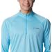 Columbia Men's Terminal Tackle 14 Zip Shirt - Riptide HeatherCity Grey - Medium - Buy Online on GoSupps.com