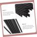Healeved 60 Pcs Eyeliner Brush Eye Shadow Brush Eye Pencil Eyeliner Brow Brush Angled Makeup Tool Black  - Buy Online on GoSupps.com