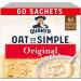 Quaker Oat So Simple Original (60 x 27g) - 60 Sachets | Good Source of Fibre & Helps Lower Cholestrol. Enjoy as part of a varied and balanced diet and healthy lifestyle.