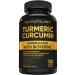 Organic Turmeric Curcumin With Bioperine (Black Pepper) - Anti Inflammatory Joint Support With 95% Curcuminoids For Max Effectiveness & Absorption - Antioxidant Supplement For Heart Health With Anti-Aging Formula. 120 Capsules - 60 Servings 120 count (Pac
