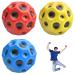 Xinchen 3 pieces moon ball high jumping rubber ball bounce ball high jump rubber ball space ball moonball high bounce hole ball moonball lavall bounce ball bouncing ball for children.