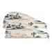 Western Desert Landscape Dry Hair Cap 2 Piece Quick Drying Towel Set with Button Headband Super Absorbent Soft & Comfortable