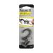 Nite Ize Figure 9 Carabiner Rope Tightener, Large Aluminum Rope Tightening Mechanism with Carabiner Clip, Fits Rope 3mm-9mm, 150LB Load Limit Large Silver Gates