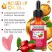 2Pcs Hydrating Facial Skincare Set | Rosehip Seed Oil & Gua Sha Tool for Radiant Skin | Organic Vitamin A Facial Oils - Buy Online on GoSupps.com