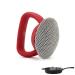 Cast Iron Skillet Cleaner, 316 Stainless Steel Chainmail Scrubber with Handle, Chain Mail Scrubber Cast Iron for Cleaning Cast Iron Skillets, Pans,Griddles, Frying Pans, Cast Iron Cookware Red