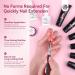 Saviland Poly Gel Nail Kit with Drill/U V Light - 6 Colors Jelly Poly Extension Set for DIY Nail Art at Home - Buy Online on GoSupps.com
