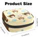 Shop Cute Cartoon Bear Storage Bags for Women - Large Menstrual Cup Cylinder with Zipper - Multi-Colored Inserts & Tampon Organizer - Buy Online on GoSupps.com