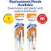 Spinbrush PRO Clean Battery Powered Toothbrush - Soft Bristles 1 Count (Pack of 2) - Choose Gold or Blue - International Shipping Available - Buy Online on GoSupps.com