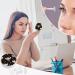 Floral Bee Contact Lens Case with Mirror - Cute Portable Eye Travel Kit for Contacts - Buy Online on GoSupps.com