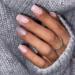 SINLOV Short Square Fake Nails Glossy Press on False Nails Pink Nude Ballerina Artificial Finger Nails French Full Cover False Nails for Women and Girls