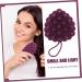 Kombiiuda ArtFakt Scalpoos Shampoo Brush - Soft Scalp Massager for Hair Peeling & Cleaning | Purple Pebble Gel 12x7.8x3.6cm - Buy Online on GoSupps.com