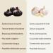 French Black Garlic - Piolenc French Black Garlic Head - Silver Medal 2023 - Prestige Culinary Ingredient - Natural Antioxidant Rich in Vitamins and Trace Elements - 95 Grams - Buy Online on GoSupps.com