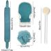 4-Part Body & Face Peeling Set | Bathing Bursts Peeling Gloves Back Brush & Massage Sponge for Ultimate Shower Experience - Buy Online on GoSupps.com