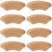 Heel Pads for Women Heel Grips for Womens Shoes Heel Cushions for Heel Pain Relief Blister Prevention Heel Cushions for Too Big Shoes(4Pairs Beige) 4Pairs Beige