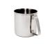 GSI Outdoors Ultra-Durable, Rustproof, Fireproof Glacier Stainless Steel 14 fl. oz. Cup for Backpacking and Camping