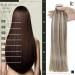 Runature Real Hair Tape-In Extensions - Dark Blonde & Platinum Blonde 45cm (18 inch) | 50g 20 Pieces #19P60 #19AP60 - Buy Online on GoSupps.com