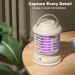 Mosquito Zapper for Outdoor Indoor USB Charing Mosquito Zapper Waterproof Suitable for Home Patio Camping (Gray+White) - Buy Online on GoSupps.com