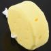 lehua Yellow Round Bath Body Shower Soft Sponge w Hanging Loop - Buy Online on GoSupps.com