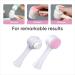 Facial Cleansing Brush - 2-in-1 Silicone Exfoliator & Massaging Brush for Women - Soft Bristles for Deep Cleansing & Exfoliation - Buy Online on GoSupps.com