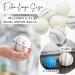 Wool Dryer Balls Laundy Reusable - 6 Pack XL- Natural Fabric Softener-Wool Balls for Dryer-Laundry Balls for Dryer - Buy Online on GoSupps.com