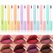 UCANBE 8Pcs/Set Velvet Matte Liquid Lipstick Makeup Lip Stick Classic Waterproof Long Lasting Smooth Soft Reach Colors Full Lips Gloss For Women Gift Sets (Set B)