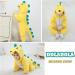 Doladola Baby Boys Girls Yellow Dinosaur Hooded Onesie | 24-30 Months Infant Pajamas Romper - Buy Online on GoSupps.com