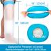 Kimihome Waterproof Leg Cast Cover for Shower - Adult Foot Protector for Casts & Wounds - Reusable & Watertight Seal - Buy Online on GoSupps.com