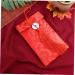 EXCEART 3pcs Hong Bao Envelope Chinese New Year Red Packet Lucky Money Envelopes Asian Red Envelope Chinese Red Pocket Money Chinese New Year Envelope Party Red Bag Wedding Lunar Calendar - Buy Online on GoSupps.com