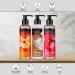 Sensual Massage Oil - Vanilla Coconut & Strawberry - Edible Body Massage Oil with Almond & Grape Seed Oil | Relaxation & Intimacy (3x200ml) - Buy Online on GoSupps.com