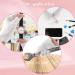 3-Pack Touchscreen Cotton Gloves for Eczema & Dry Hands | Moisturizing Spa Treatment Gloves for Cracked Skin - Washable Overnight Relief for Women - Buy Online on GoSupps.com