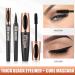 AZLESLONG 4D Silk Fiber Lash Mascara & Eyeliner Set for Waterproof Lengthening and Thickening Eyelashes - Smudge-Proof Eye Makeup for Women - Buy Online on GoSupps.com
