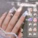 Shop K2365 Art Accessories - 3D Nail Jewelry Pearl Pendants & Aurora Flower Art Supplies | International Shipping Available - Buy Online on GoSupps.com