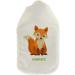 Personalized Hot Water Bottle with Cozy Cover | Custom Names & Designs | Perfect Gift for Kids & Adults (800ml - Fox) - Buy Online on GoSupps.com