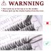 Cluster Lashes 144 Pcs Individual Eyelash Extensions - 10/12/14/15/16mm C/CC/D Curl - Thin Band, Reusable & Natural Soft - OP20 - Buy Online on GoSupps.com