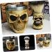 Coheali Men's Shaving Set - Razor Cup Cream Foam Shell Brush & Bowl - Perfect Gift for Him - Buy Online on GoSupps.com