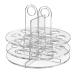 Marketing Holders Lucite Lipstick and Cosmetic Holder 12 Slot Storage Display Caddy Clear Acrylic Lip Gloss and Makeup Chapstick Liner Storage Solution