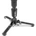 Manfrotto Element MII Video Aluminium Fluid Monopod  Slim and Lightweight  Loads up to 16kg  Foldable Fluid Base  4 Sections  Twist Locks  for mirrorless and DSLR Cameras ELMI 4 SEC - Buy Online on GoSupps.com