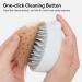 Aumuca Silicone Cat Massage Brush | Grooming Tool for Short Haired Cats | Releases Loose Fur | White - Buy Online on GoSupps.com