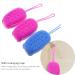 EXCEART Silicone Bath Body Brush - Exfoliating & Cleansing Scrubber for Women and Girls - Buy Online on GoSupps.com