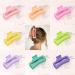 8PCS XL Claw Clips - Matte Rectangular Hair Claw Clips for Thick Long Curly Hair - Strong Hold Jumbo Hair Clamps - Non-slip Accessories for Women Girls - Buy Online on GoSupps.com