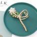 Metal Flower Claw Clips - Elegant Lily Design - Strong Hold Hair Accessories for Women & Girls - 4 PCS - Buy Online on GoSupps.com