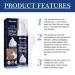 Effective Hair Removal Spray Foam for Men - Painless Depilatory Cream for Underarms Chest Back & Legs - Suitable for All Skin Types - Buy Online on GoSupps.com