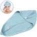 Zerodeko Quick Drying Shower Cap Towel - Absorbent Hair Drying Turban for Women - Large Blue Hair Towel (65x25cm) - Perfect for Fast Hair Drying - Buy Online on GoSupps.com