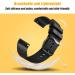 ANBEST Silicone Strap for Polar Vantage M & M2 | Sport Replacement Bracelet for Polar Grit X - Black - Buy Online on GoSupps.com