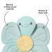 Nuby Turtle Baby Bath Cushion - Soft Fabric for Bathtub or Sink | Easy to Dry | 0-6 Months | Turquoise - Buy Online on GoSupps.com