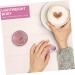 Homsfou Starry Heaven Glasses & Lens Case Set | Mini Contact Lens Containers | Pink Glass Rice Design - Buy Online on GoSupps.com