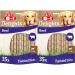 8in1 Delights Beef Twisted Sticks - Healthy Caustae for Sensitive Dogs High quality beef wrapped in beef skin 35 pieces (pack of 2) 35 pieces (2 -pack) Twisted sticks (35 pieces)