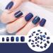 4 Boxes False Nails False Nails with Jelly Glue Nail File Strips Press Nails for Nail Salon DIY Nail Art Decoration Accessories - Buy Online on GoSupps.com